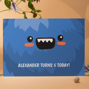 Monster Birthday Bash Postcard