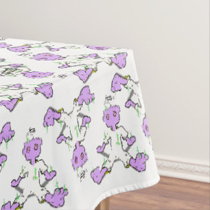 Monster birthday tablecloth