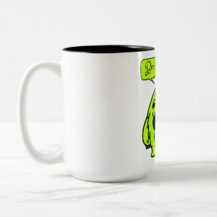 monster boo Two-Tone coffee mug