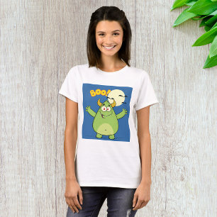 Monster Boo Womens T-Shirt