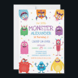 Monster Boy Birthday Invitation<br><div class="desc">Monster Boy Birthday Invitation</div>