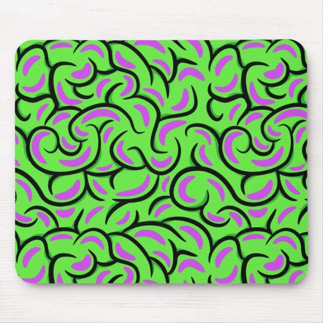 Monster Brain Mouse Pad (Front)