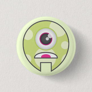 Monster Button: Cyclops 3 Cm Round Badge