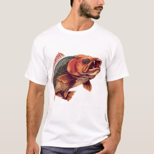 Monster Carp Fishing Angler Gift T-Shirt