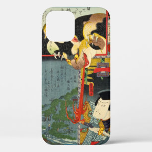 Monster Cat, Toyokuni, Ukiyo-e iPhone 12 Case