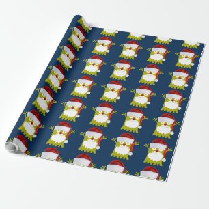 Monster Claus Wrapping Paper