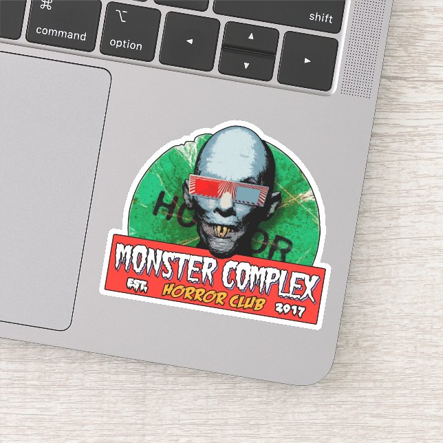 MONSTER COMPLEX CUT VINYL STICKERS (Detail)