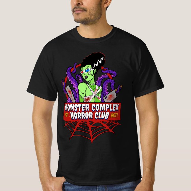 MONSTER COMPLEX HORROR CLUB LOGO TEE (Front)