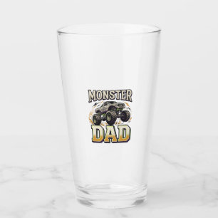 Monster Dad Monster Truck Vintage Vector Shirt Des Glass