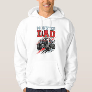 Monster Dad Vintage Monster Truck Shirt Design_1