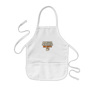  Monster Detective On Duty - Cute Detective Gift f Kids Apron