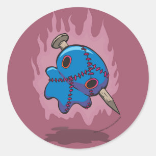 monster doll Sticker
