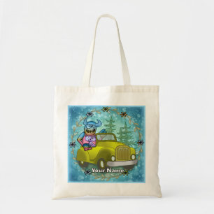 Monster Driving Car Tote Bag