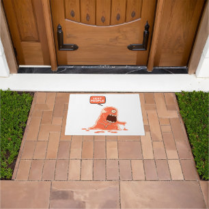 monster eat people doormat