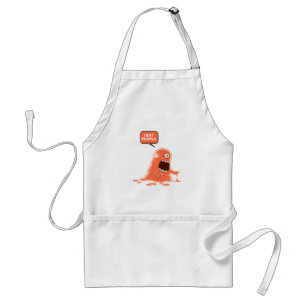monster eat people standard apron