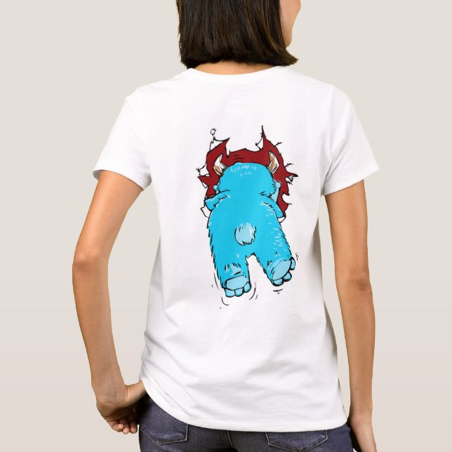 Monster Escape Double Sided T-Shirt (Back)