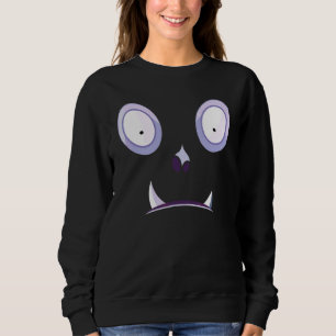 Monster Face Costume Halloween Kids Adults 10 Sweatshirt