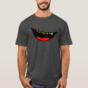Monster Face Mask Smile Laugh T-Shirt