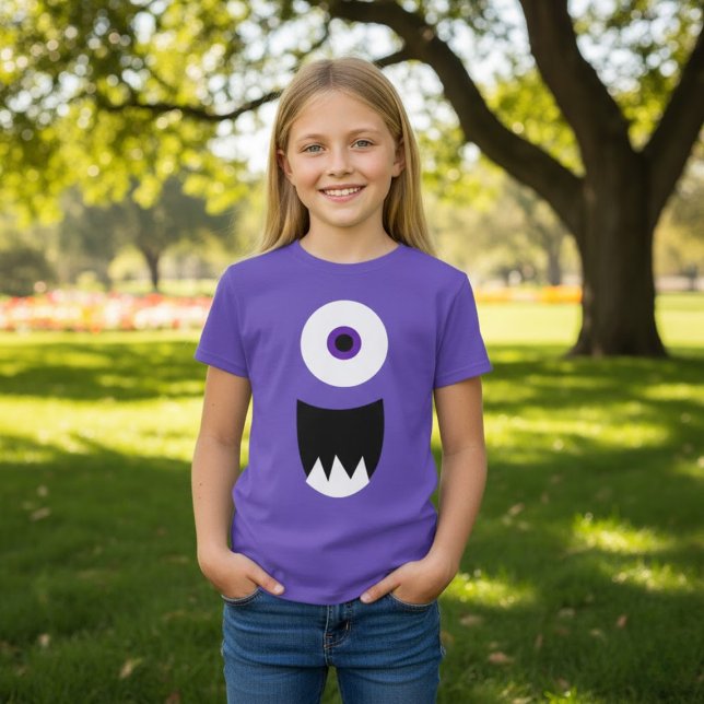 Monster Face One Eye T-Shirt (Creator Uploaded)