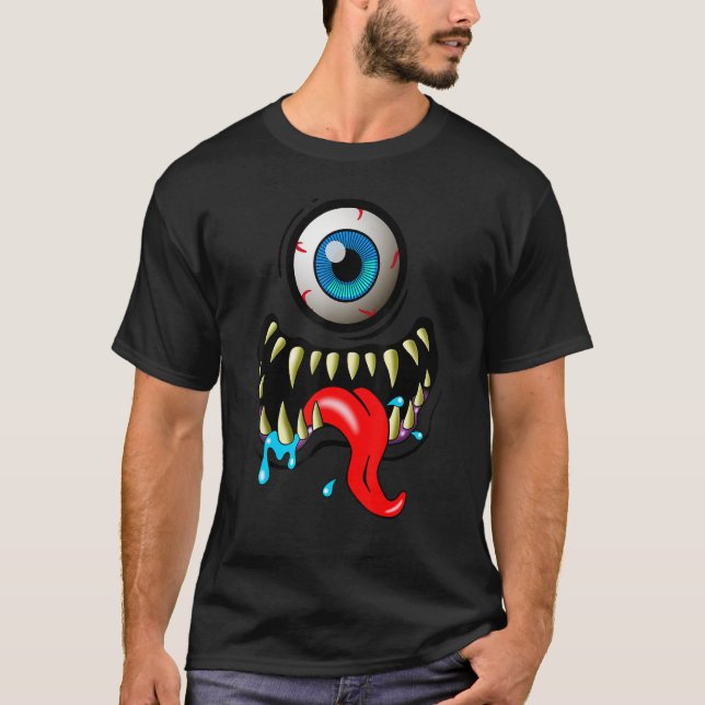 Monster Face T-Shirt (Front)