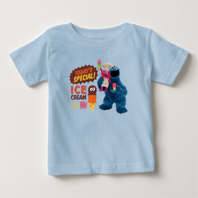 Monster Foodies | Today's Special Baby T-Shirt (Front)