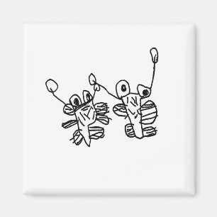 Monster friends magnet