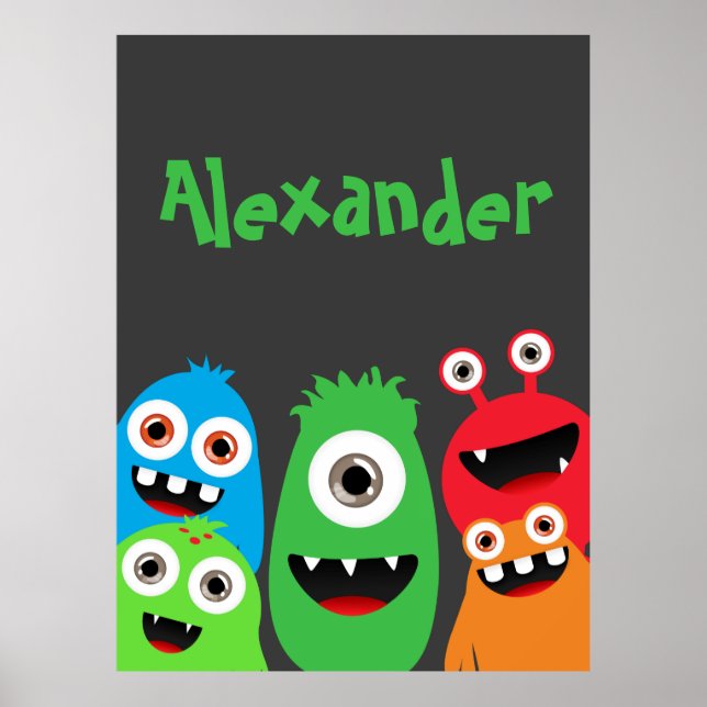 Monster Friends Poster (Front)