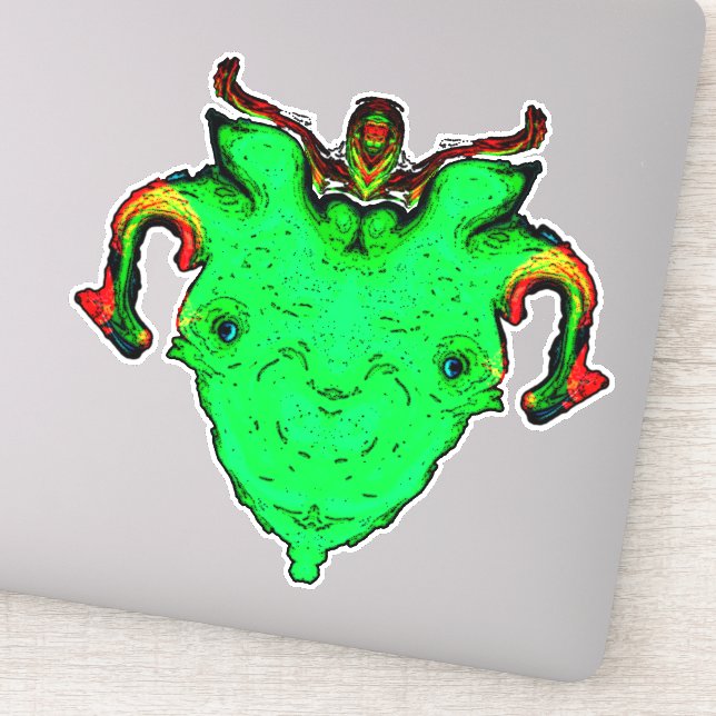 Monster god face (Detail)