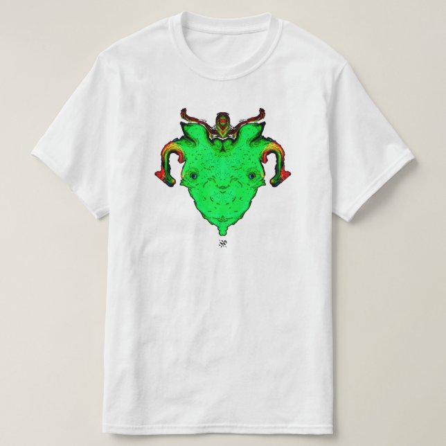 Monster god face T-Shirt (Design Front)