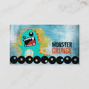 Monster Grunge Business Cards