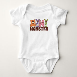 Monster Halloween Baby Bodysuit