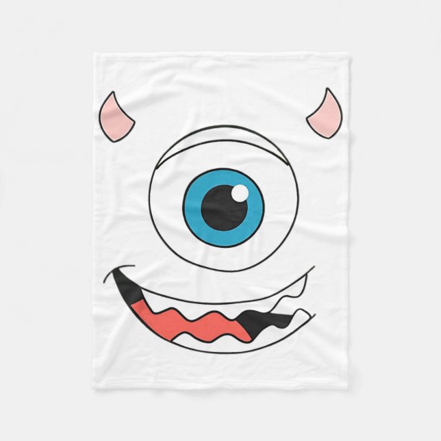 Monster Halloween Costume Monsters University Fami Fleece Blanket (Front)