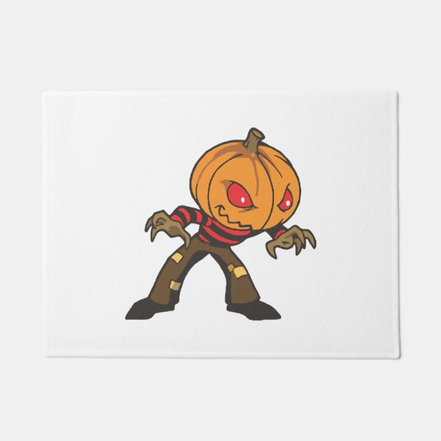 Monster Halloween Doormat (Front)