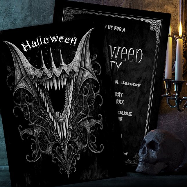 Monster Halloween Party Invitation (Creator Uploaded)
