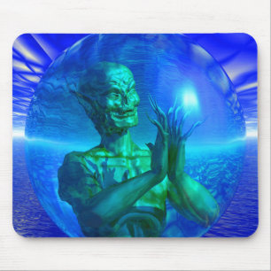 Monster in a Bubble Mouse Pad