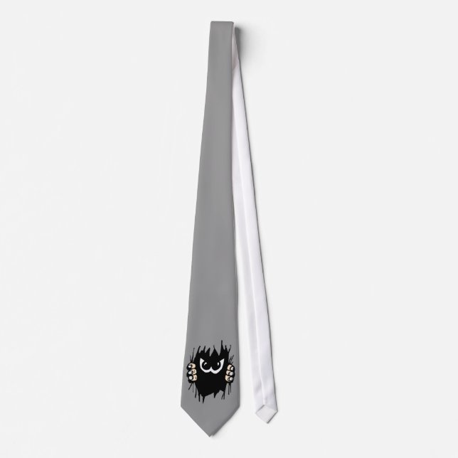 Monster in my tie! tie (Front)