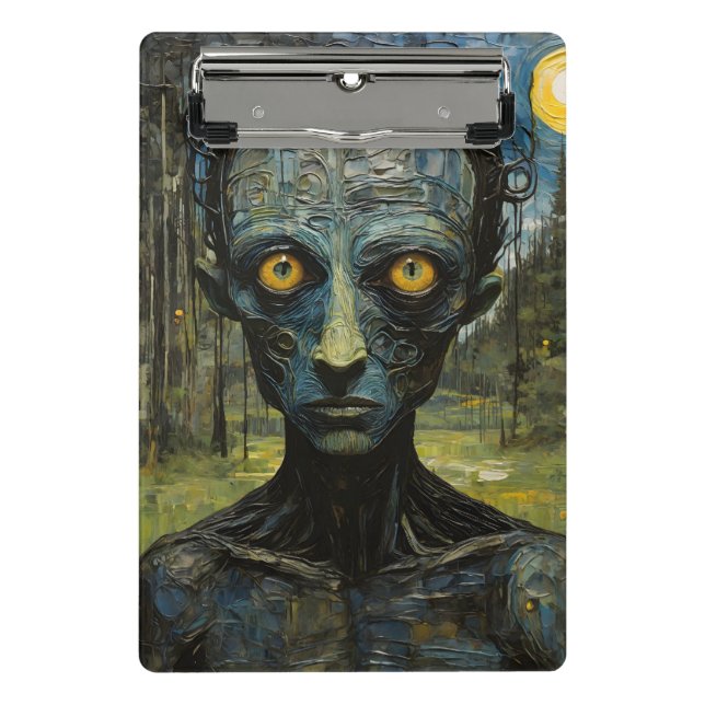 Monster in the forest mini clipboard (Front)