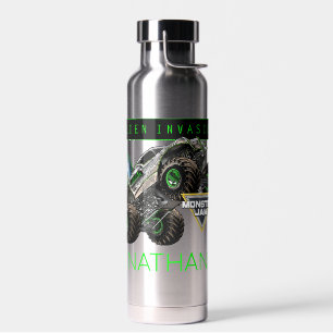 Monster Jam Alien Invasion & Logo Water Bottle