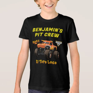 Monster Jam - El Toro Loco Birthday Pit Crew Tri-Blend Shirt