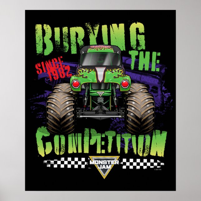 Monster Jam Grave Digger Poster (Front)