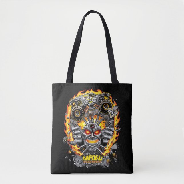 Monster Jam Max-D Tote Bag (Front)