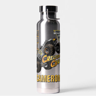 Monster Jam Max-D Truck & Logo Water Bottle