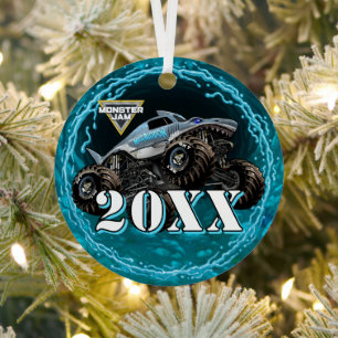 Monster Jam Megalodon Metal Tree Decoration
