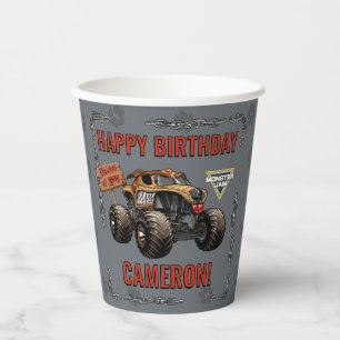 Monster Jam - Monster Mutt Birthday Paper Cups
