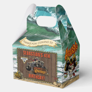 Monster Jam - Pirate's Curse Birthday Favour Box