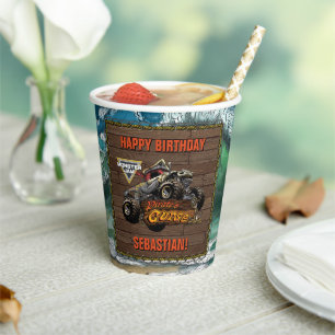 Monster Jam - Pirate's Curse Birthday Paper Cups