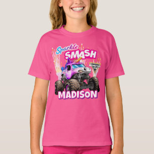 Monster Jam Sparkle Smash - Personalised T-Shirt