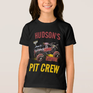 Monster Jam - Zombie Birthday Pit Crew Tri-Blend Shirt