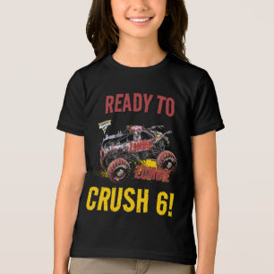 Monster Jam - Zombie Ready to Crush Birthday Tri-Blend Shirt