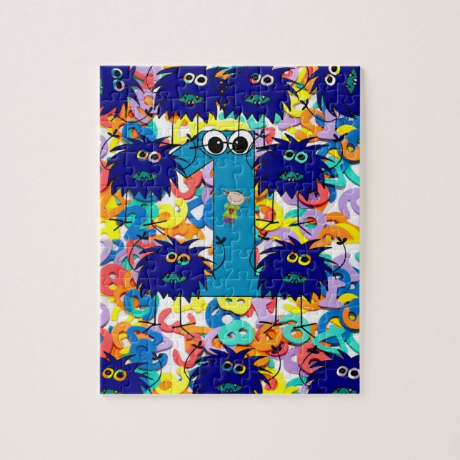 Monster Jigsaw Puzzle (Vertical)